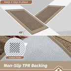 BEQHAUSE Indoor Door Mat 32" x 48", Dirt Trapper Door Mats Non-Slip Entryway - Image 4