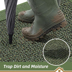 BEQHAUSE Indoor Door Mat 24" x 60", Dirt Trapper Door Mats Non-Slip Entryway - Image 3