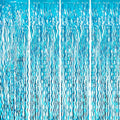 Goer Metallic Tinsel Foil Fringe Curtains by GOER