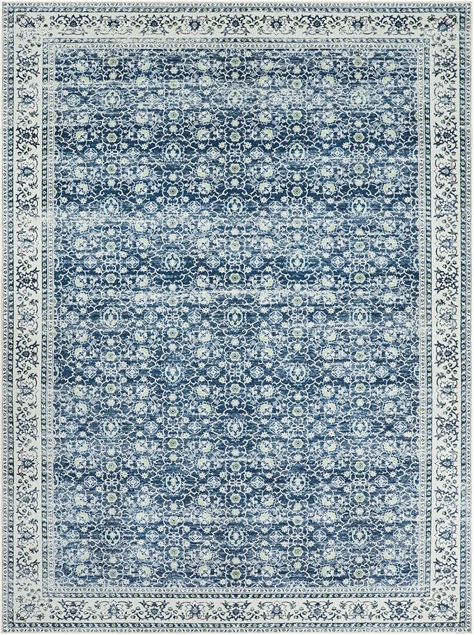 Washable Rugs 8x10 Area Rugs for Living Room, Dining Room- Soft Low Pile Stain - Image 9