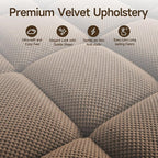 41.7" Chaise Lounge Chair Indoor, Oversized Boucle Upholstered Sofa Bed - Image 8