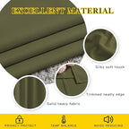 NICETOWN Room Darkening 118 inch Long Curtains, Grommet Thermal Drapes Weighted - Image 4