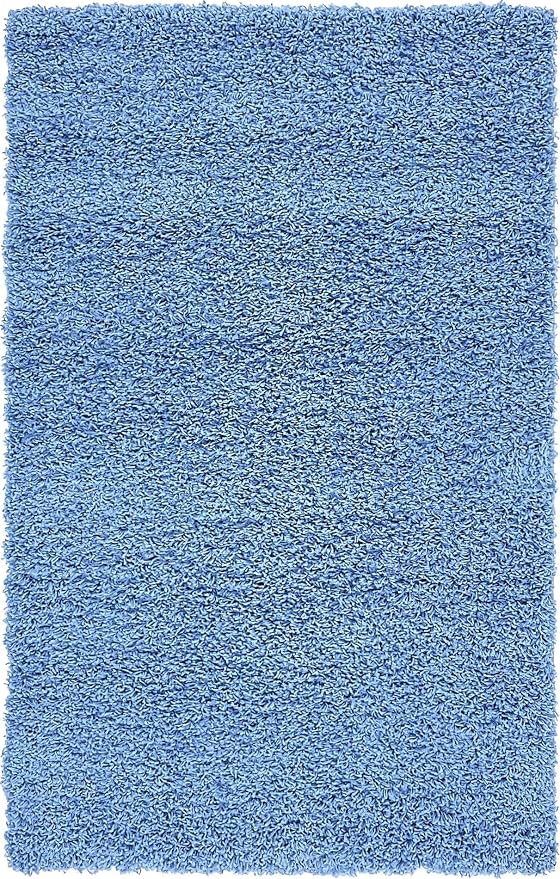 Unique Loom Solid Shag Collection Area Rug - Image 11