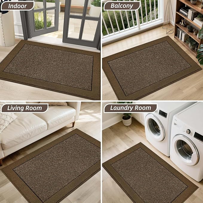 BEQHAUSE Indoor Door Mat 36" x 60", Dirt Trapper Door Mats Non-Slip Entryway - Image 8