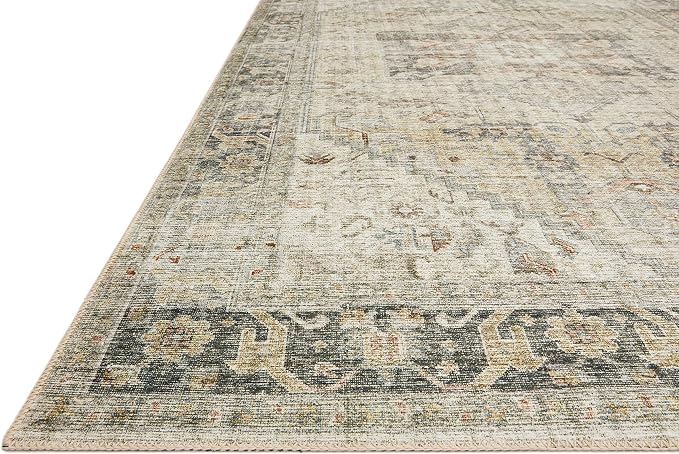Loloi Skye Collection SKY-13 Natural/Sand 8'-0" x 8'-0" Round Area Rug - Image 4