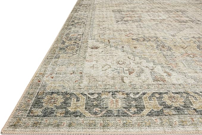 Loloi Skye Collection SKY-13 Natural/Sand 6'-0" x 6'-0" Round Area Rug - Image 4