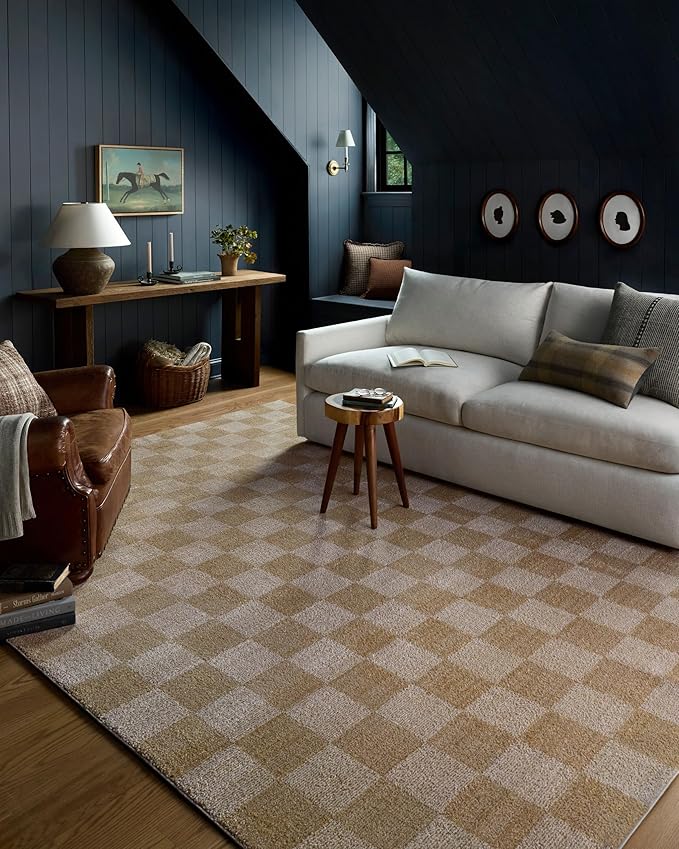 Loloi Chris Loves Julia Calvin Collection CLV-01 Wheat/Ivory 3'-6" x 5'-6" by Loloi