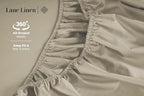 LANE LINEN 600 Thread Count 100% Mercerized Cotton California King Sheet Sets - Image 8