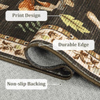 Mushroom Insect Washable Rug 2x6 Runners - Image 5