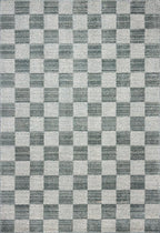 Loloi Chris Loves Julia Calvin Collection CLV-01 Blue/Ivory 2'-7" x 10'-0" - Image 3
