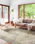 Loloi Skye Collection SKY-13 Natural/Sand 6'-0" x 6'-0" Round Area Rug by Loloi