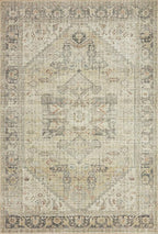 Loloi Skye Collection SKY-13 Natural/Sand 8'-0" x 8'-0" Round Area Rug - Image 3