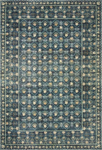 Loloi Rifle Paper Co. Eden Collection EDE-03 Lattice Indigo 2'-3" x 3'-9" - Image 4