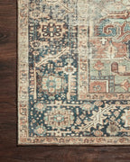 Loloi Margot Collection MAT-02 Terracotta/Lagoon 5'-0" x 7'-6" Area Rug feat. - Image 10