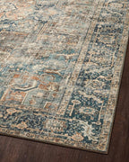 Loloi Margot Collection MAT-02 Terracotta/Lagoon 5'-0" x 7'-6" Area Rug feat. - Image 12