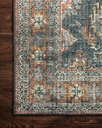 Loloi Skye Collection SKY-10 Sea/Rust 6'-0" x 9'-0" Area Rug - Image 7