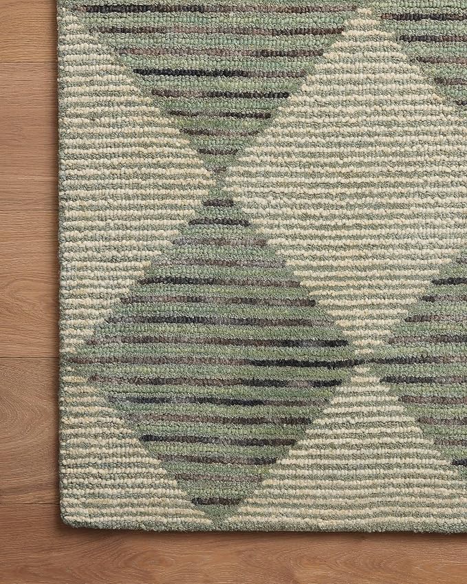 Loloi Chris Loves Julia Francis Collection FRA-01 Spa/Granite 5'-0" x 7'-6" - Image 8