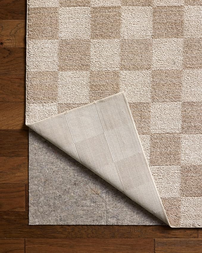 Loloi Chris Loves Julia Calvin Collection CLV-01 Pebble/Ivory 6'-3" x 9'-6" - Image 8