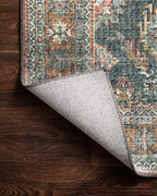 Loloi Skye Collection SKY-10 Sea/Rust 6'-0" x 9'-0" Area Rug - Image 8