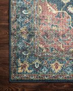 Loloi II Skye Collection SKY-08 Denim/Brick 2'-3" x 3'-9" Accent Rug - Image 7