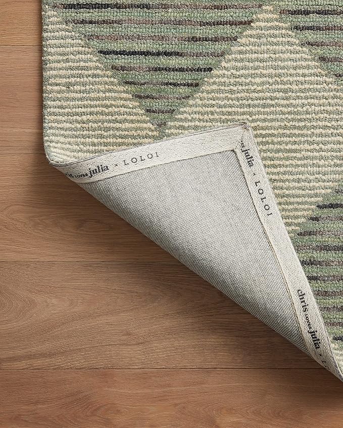 Loloi Chris Loves Julia Francis Collection FRA-01 Spa/Granite 3'-6" x 5'-6" - Image 8