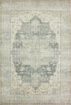 Loloi Skye Collection SKY-12 Charcoal/Dove 6'-0" x 6'-0" Round Area Rug - Image 2