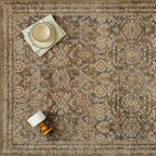 2x6 Runner Rug Brown Vintage Hallway Carpet Indoor Kitchen Washable Living Room - Image 6