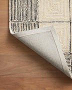 Loloi Chris Loves Julia Francis Collection FRA-02 Cream/Black 2'-6" x 9'-9" - Image 8