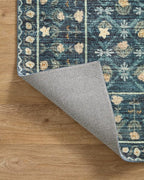 Loloi Rifle Paper Co. Eden Collection EDE-03 Lattice Indigo 2'-3" x 3'-9" - Image 8