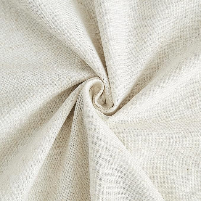Vision Home Natural Linen Full Blackout Curtains - Image 5