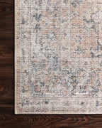 Loloi Skye Collection SKY-01 Blush/Grey 8'-0" x 8'-0" Round Area Rug - Image 13
