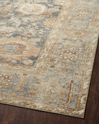 Loloi Margot Collection MAT-03 Ocean/Spice 5'-0" x 7'-6" Area Rug feat. - Image 9