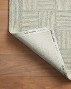 Loloi Chris Loves Julia Francis Collection FRA-03 Silver/Sky 2'-6" x 9'-9" - Image 8