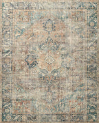 Loloi Margot Collection MAT-02 Terracotta/Lagoon 5'-0" x 7'-6" Area Rug feat. - Image 3