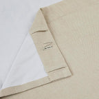 Vision Home Sand Linen Full Blackout Curtains 84 inch Length - Image 8