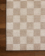 Loloi Chris Loves Julia Calvin Collection CLV-01 Pebble/Ivory 7'-10" x 7'-10" - Image 7